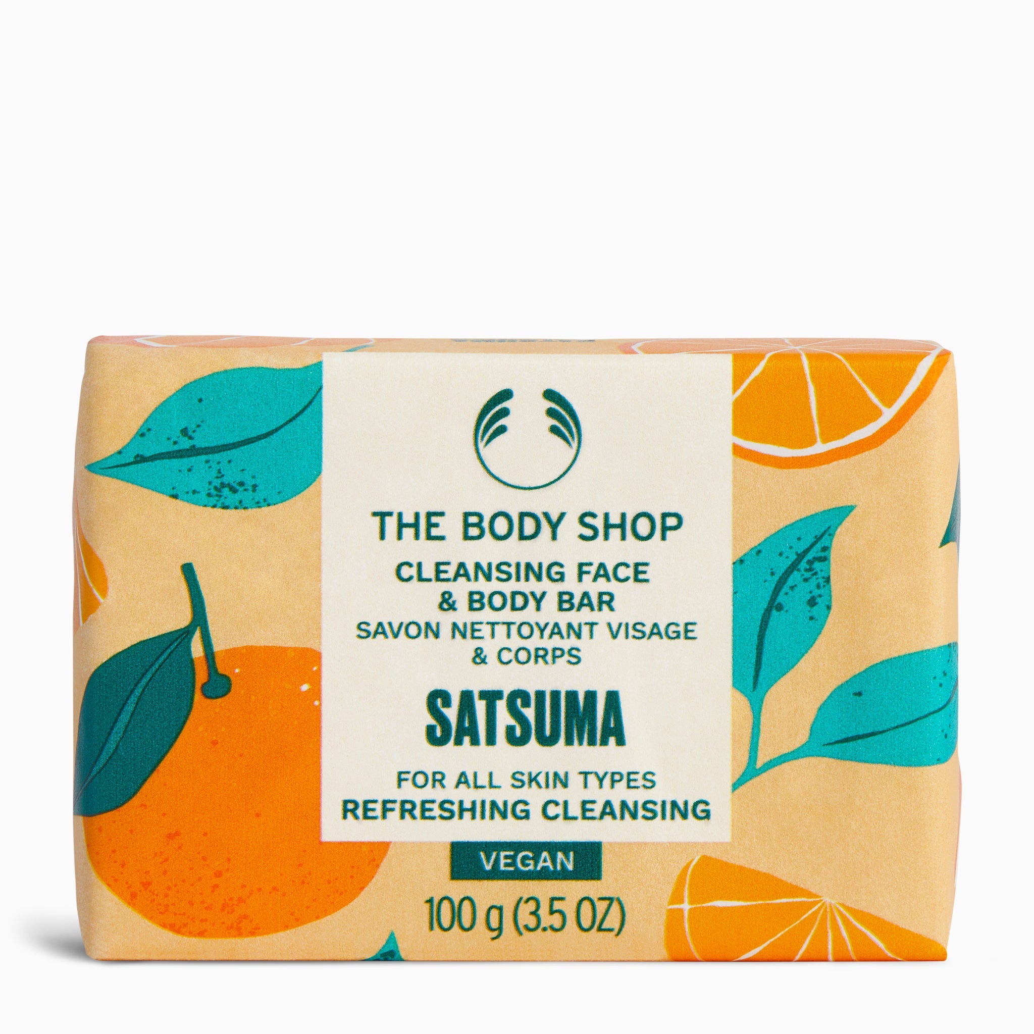 Satsuma Cleansing Face & Body Bar