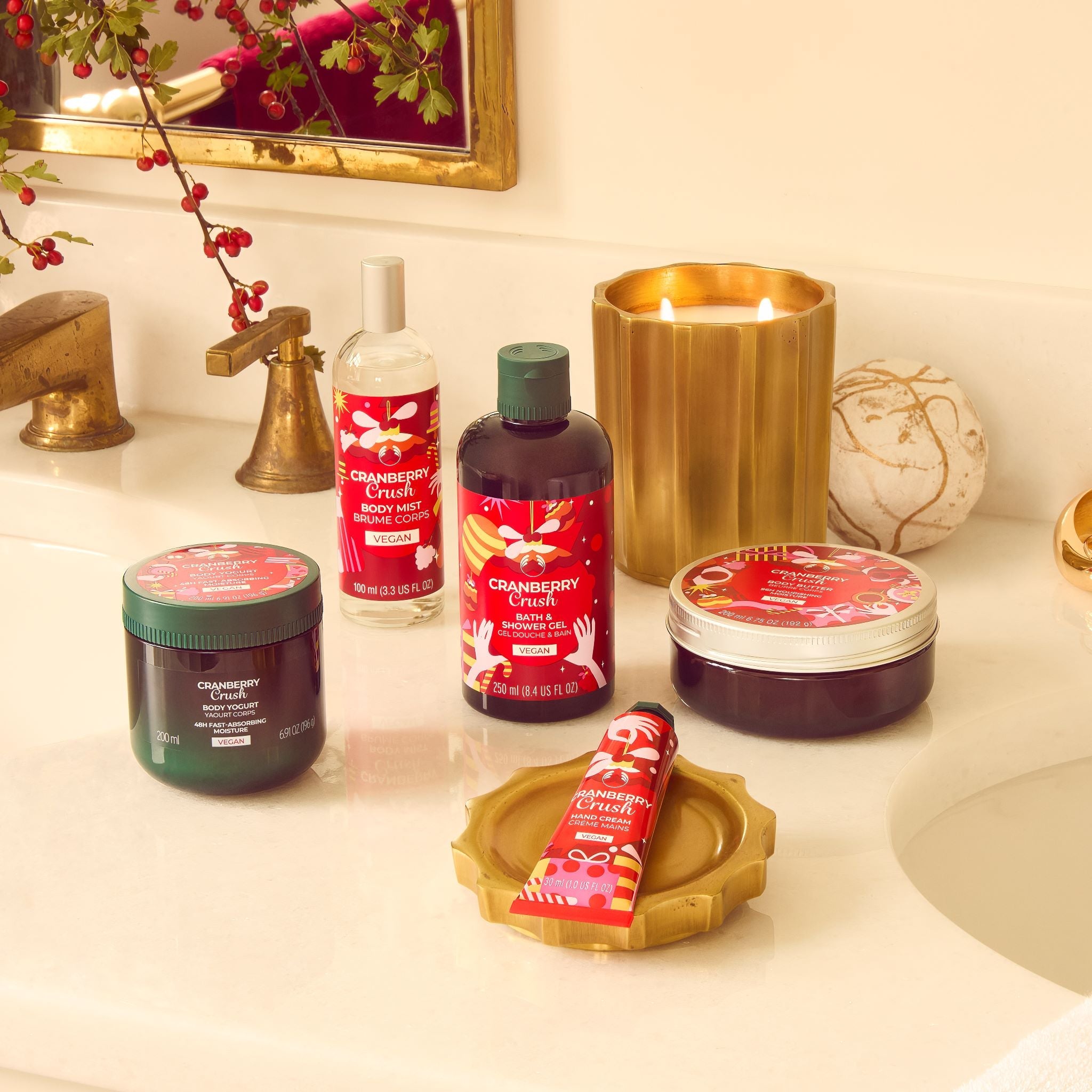 Cranberry Crush Bath & Shower Gel
