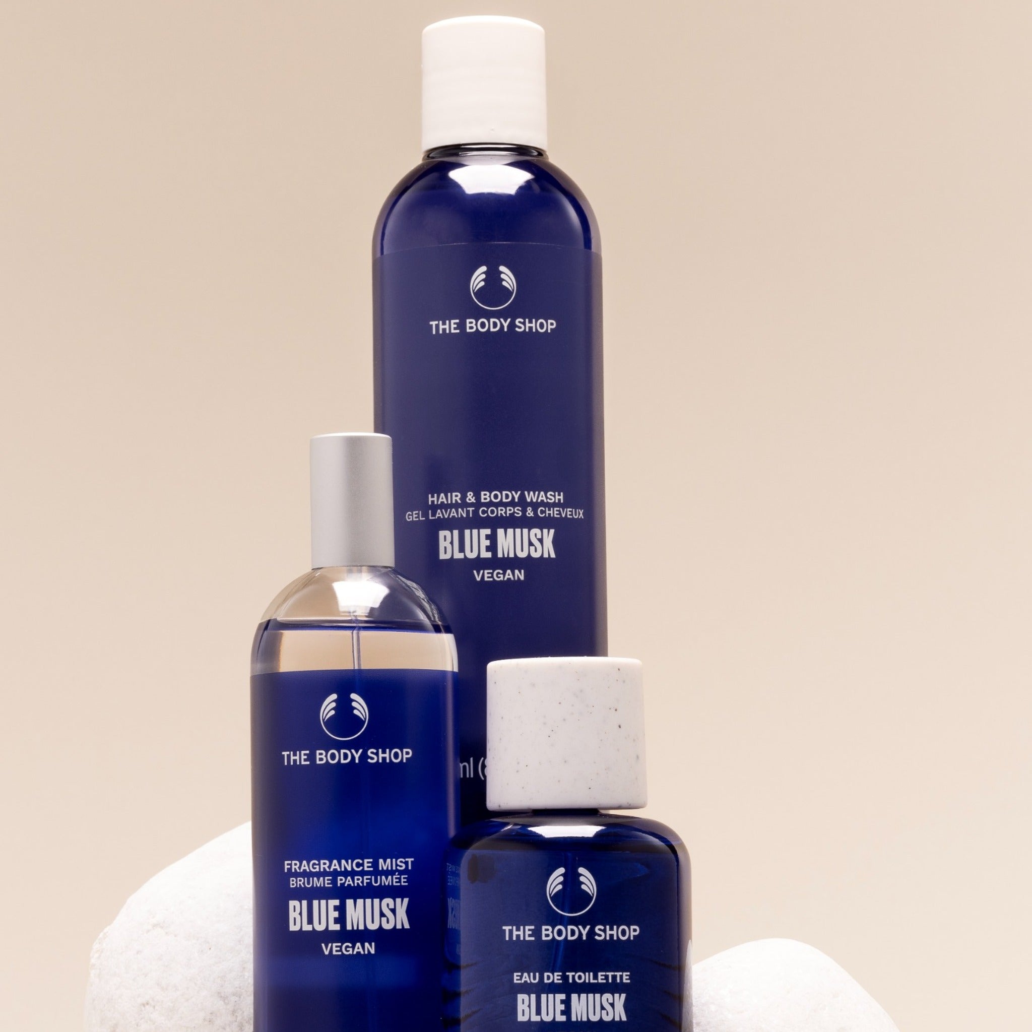 Blue Musk Hair and Body Wash